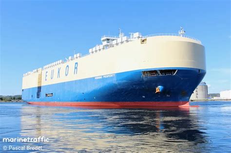 MORNING PROSPERITY, Vehicles Carrier .